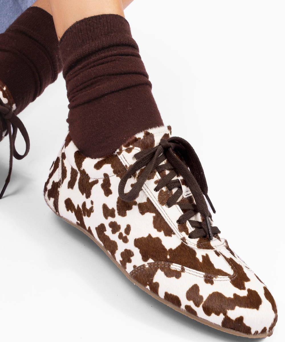 סניקרס עור מנומרות