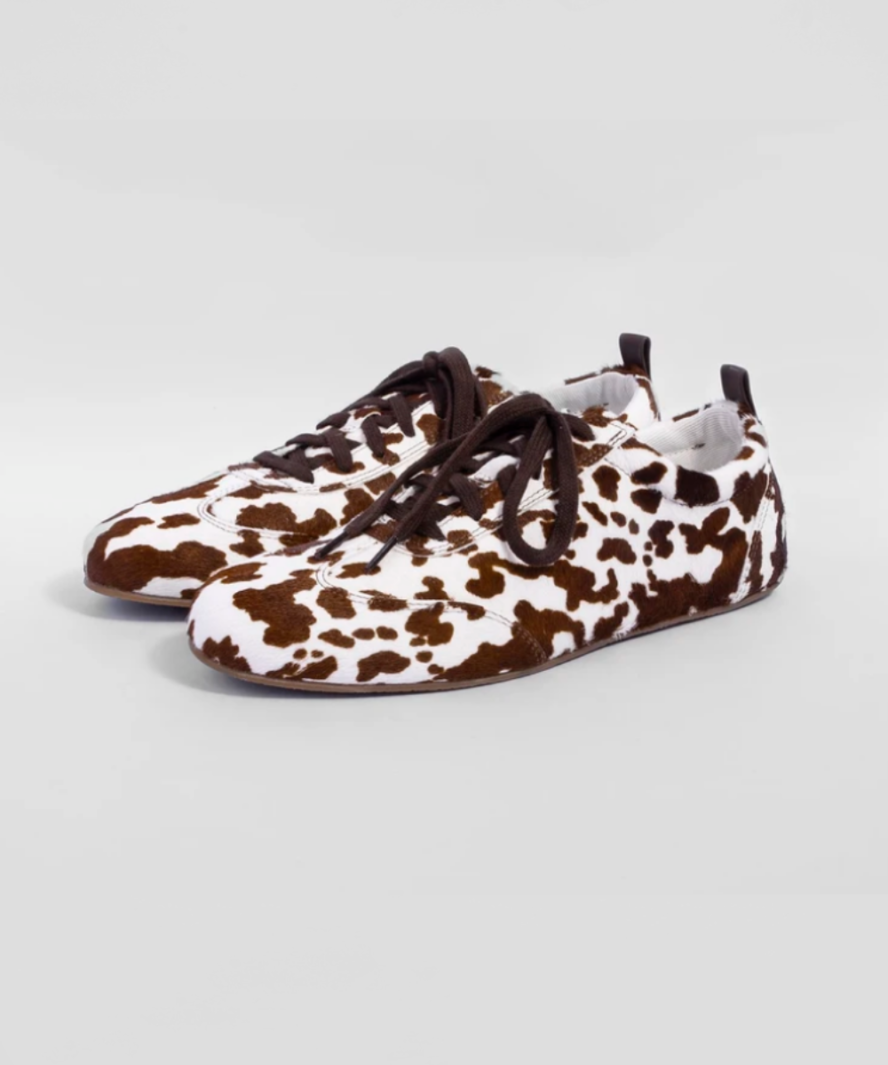 סניקרס עור מנומרות