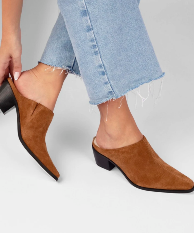 מיולס זמש חום