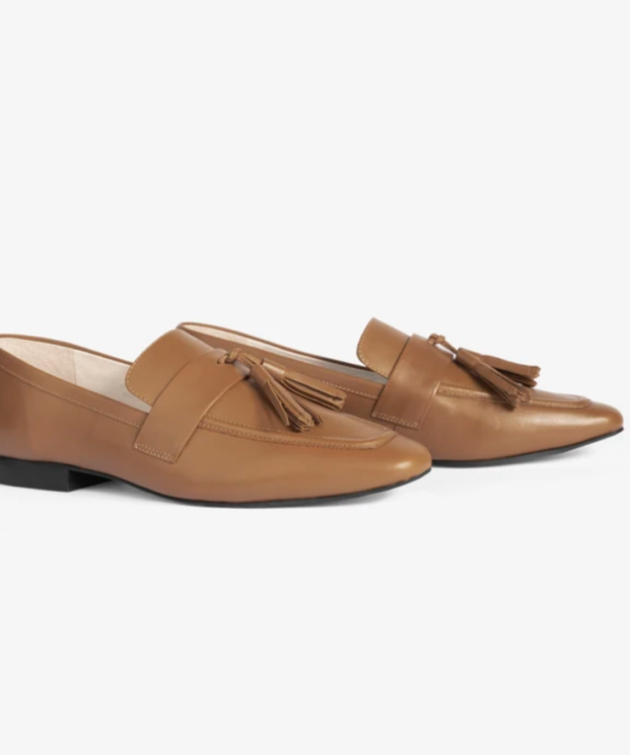 נעלי סירה מעור